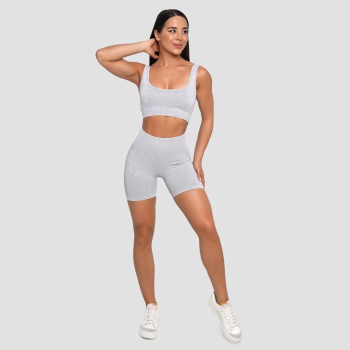 Γυναικείο σορτς Lift Seamless Grey - GymBeam S