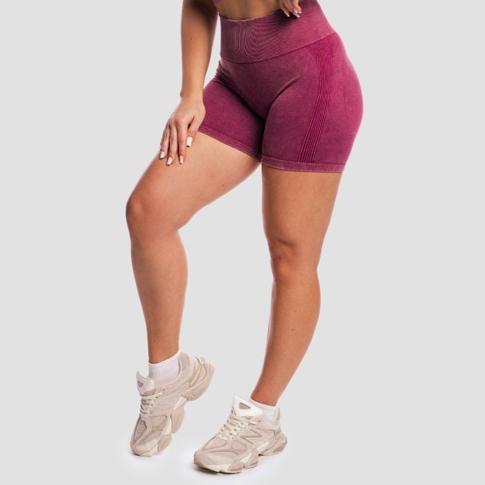 Γυναικείο σορτς Lift Seamless Plum - GymBeam M