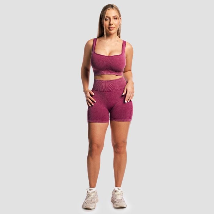 Γυναικείο σορτς Lift Seamless Plum - GymBeam M