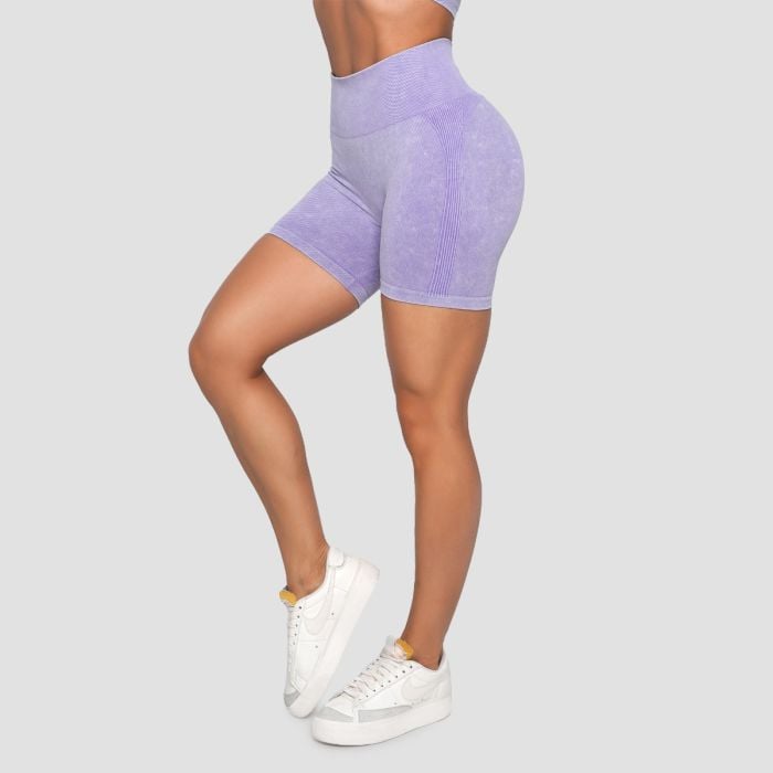 Γυναικείο σορτς Lift Seamless Violet - GymBeam XL