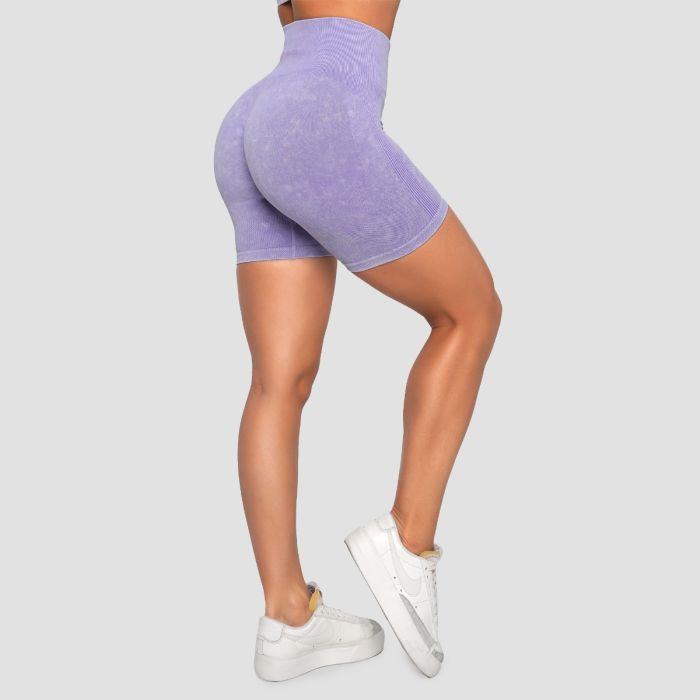 Γυναικείο σορτς Lift Seamless Violet - GymBeam XL