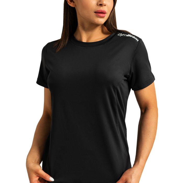 Γυναικείο Αθλητικό T-Shirt Limitless Black - GymBeam M