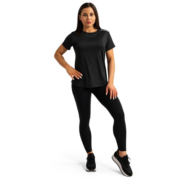 Γυναικείο Αθλητικό T-Shirt Limitless Black - GymBeam M