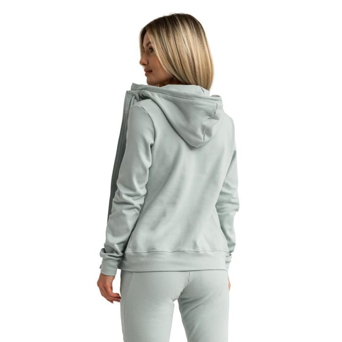 Γυναικείο Limitless Zip Up Hoodie Eucalypt - GymBeam L