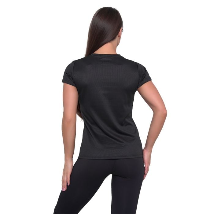 Γυναικείο T-shirt Essence Black  - GymBeam M