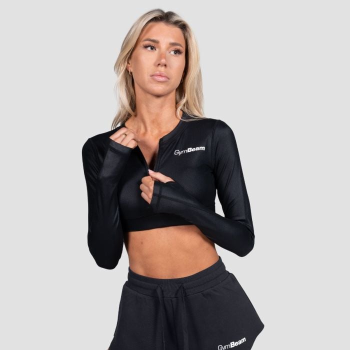 Γυναικείο Prime Sports Top Black - GymBeam M