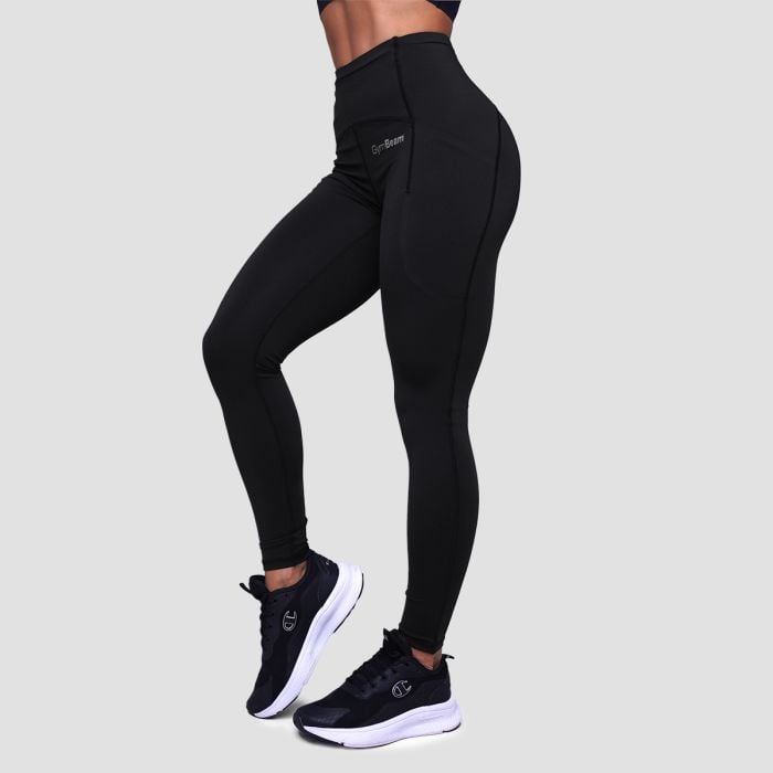 Γυναικείο κολάν Running Leggings Black - GymBeam M