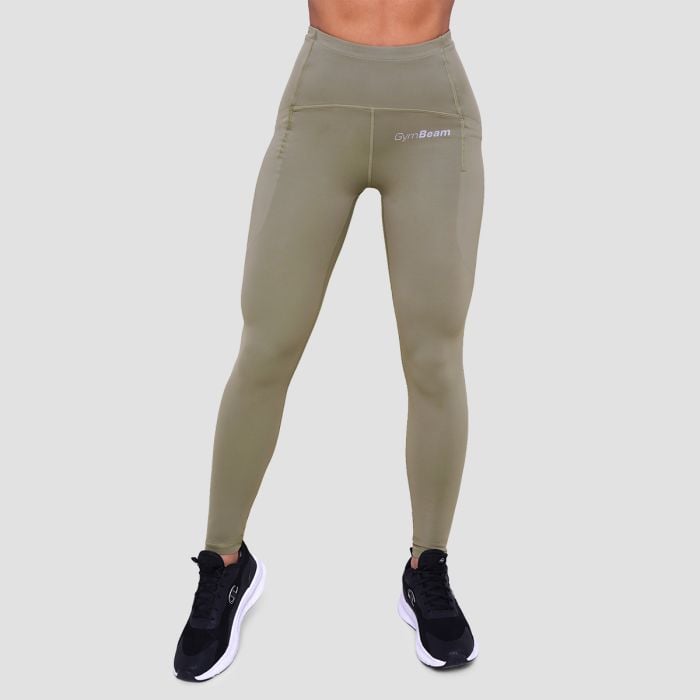 Γυναικείο κολάν Running Leggings Vetiver - GymBeam M