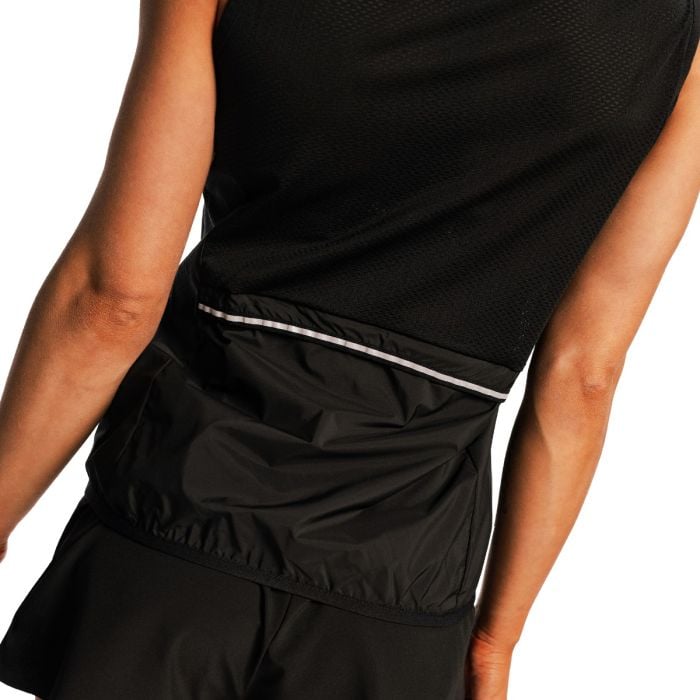 Γυναικείο Γιλέκο Pulse X Running Black - GymBeam L
