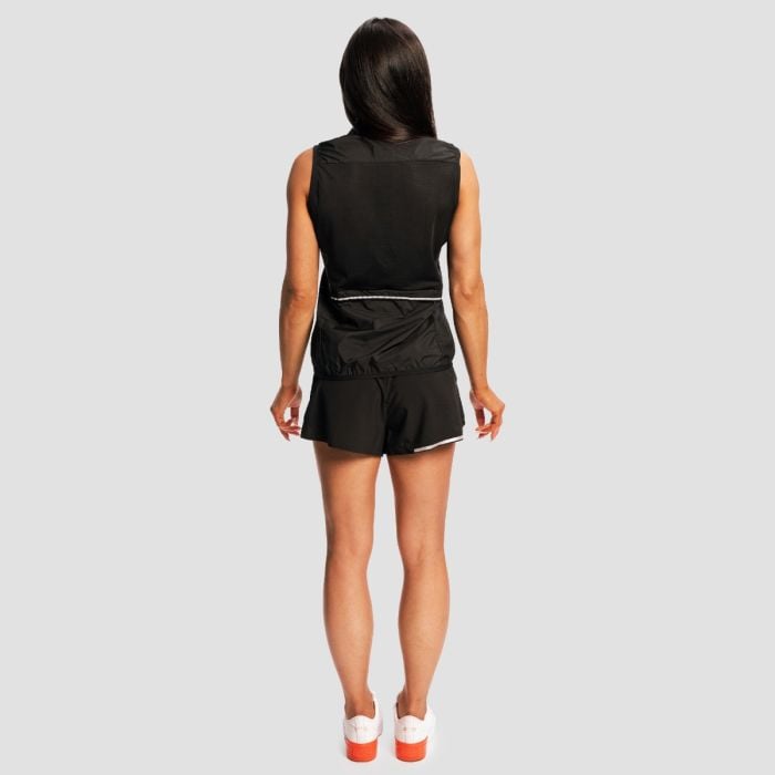 Γυναικείο Γιλέκο Pulse X Running Black - GymBeam L