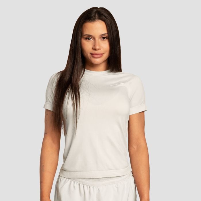 Γυναικείο Τ-Shirt Pulse X Running Gray - GymBeam S