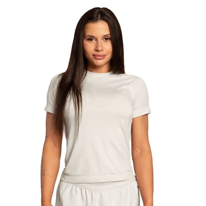 Γυναικείο Τ-Shirt Pulse X Running Gray - GymBeam S