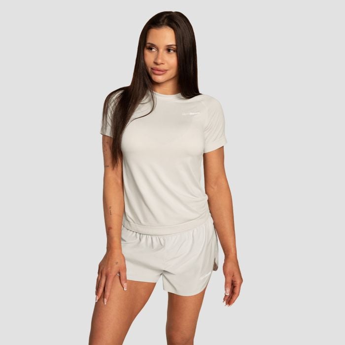 Γυναικείο Τ-Shirt Pulse X Running Gray - GymBeam S