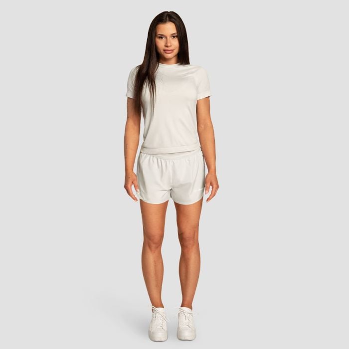 Γυναικείο Τ-Shirt Pulse X Running Gray - GymBeam S