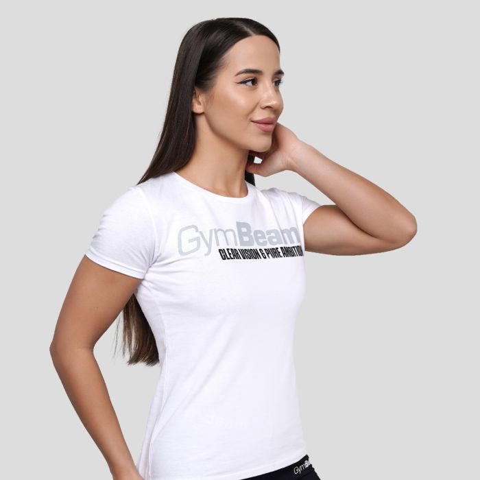 Women‘s Pure Ambition T-shirt White - GymBeam M