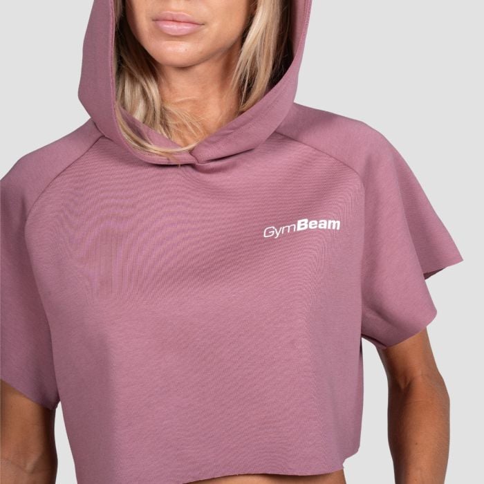 Γυναικείο Relay Cropped Hoodie Haze - GymBeam M
