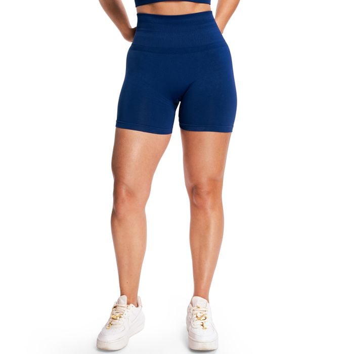 Γυναικείο Σορτς Seamless Sculpt Navy - GymBeam S