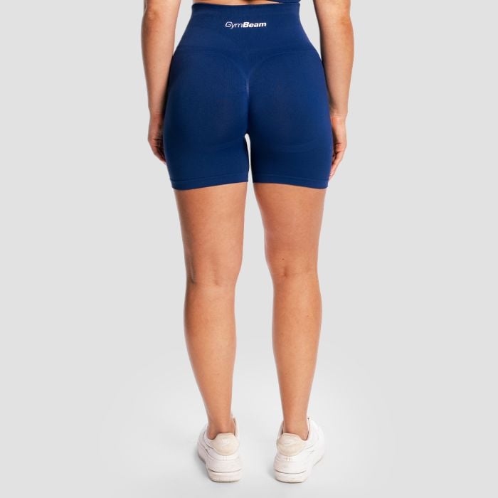 Γυναικείο Σορτς Seamless Sculpt Navy - GymBeam S