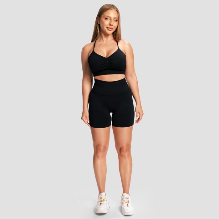 Γυναικείο Σορτς Seamless Sculpt Black - GymBeam M