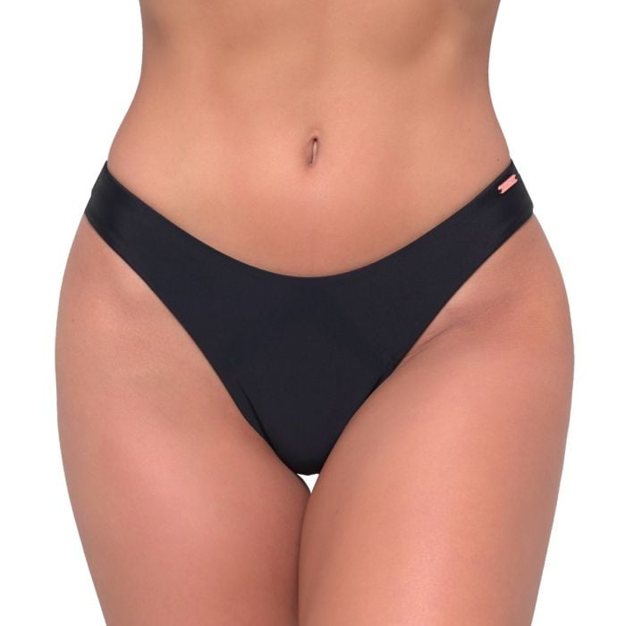 Γυναικείο Αθλητικό Bikini Bottom Black - GymBeam XL