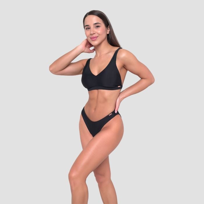 Γυναικείο αθλητικό Bikini Top Black - GymBeam XL