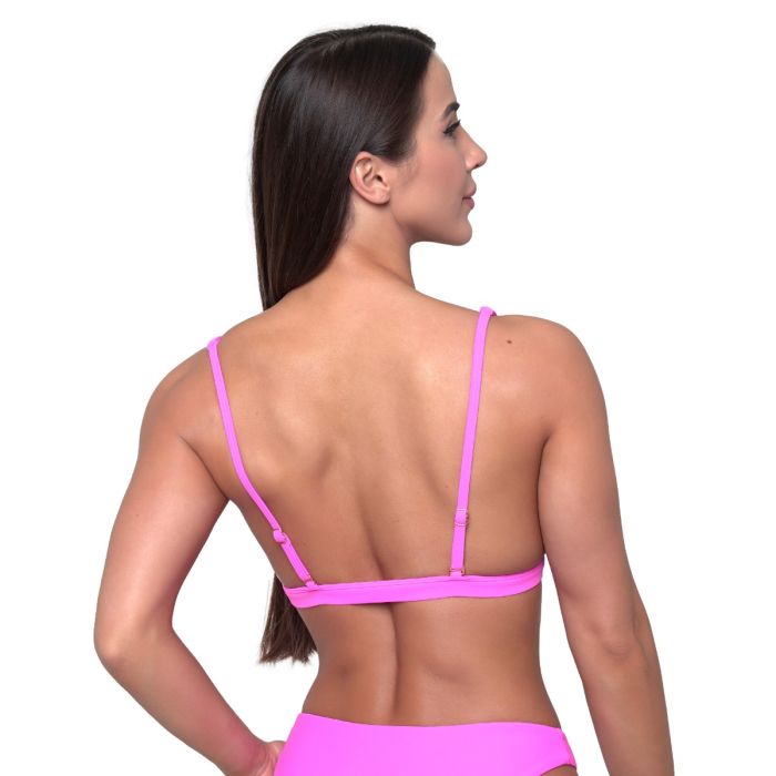 Γυναικείο αθλητικό Bikini Top Pink - GymBeam XL