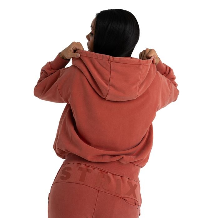 Γυναικείο Φούτερ με φερμουάρ Washed Terra - STRIX L