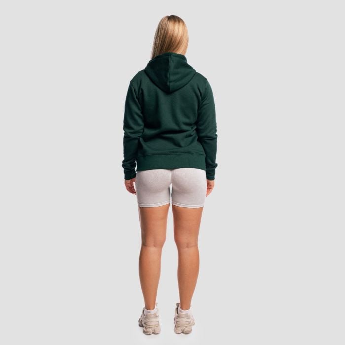 Γυναικείο Zipper Hoodie Pine - GymBeam XL