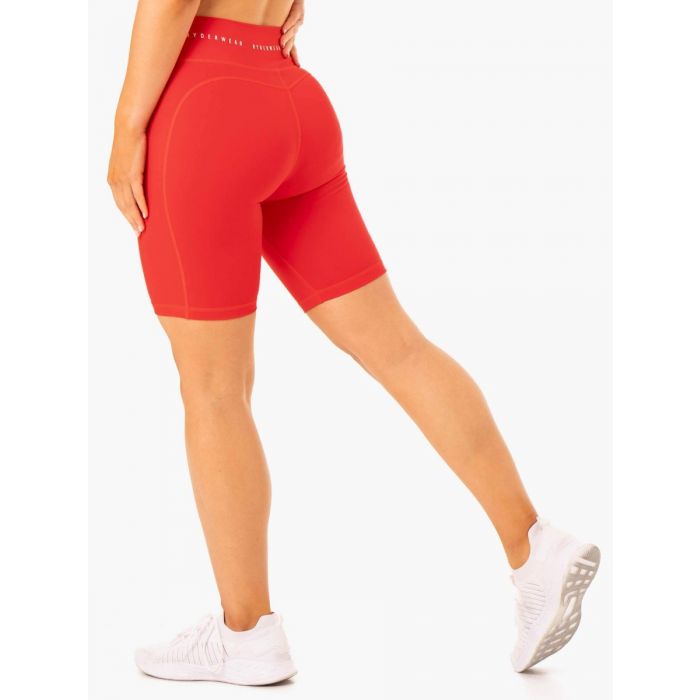 Γυναικείο Ψηλόμεσο Biker Shorts Reflex Red – Ryderwear L