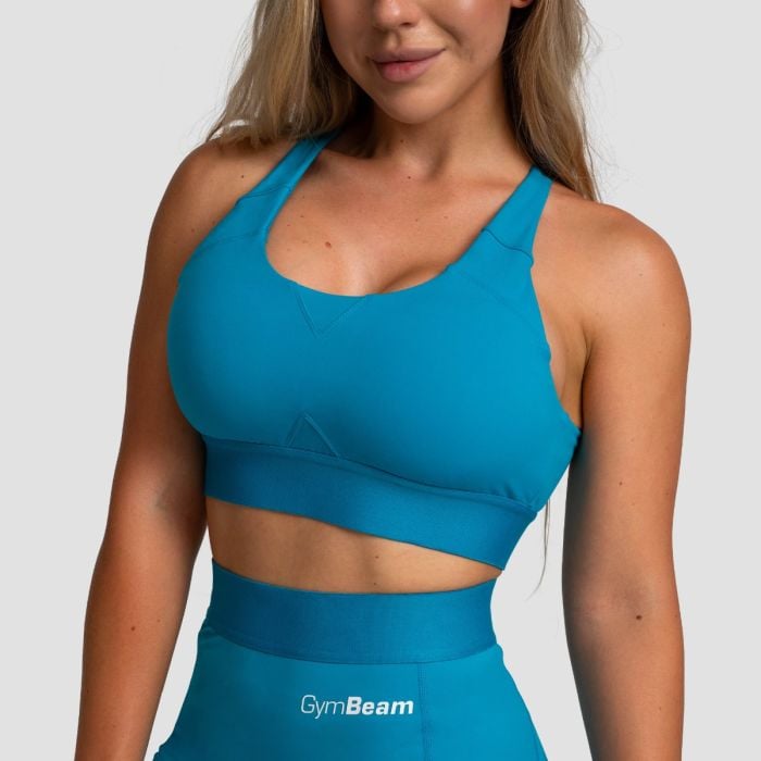Limitless Sports Bra Aquamarine - GymBeam S