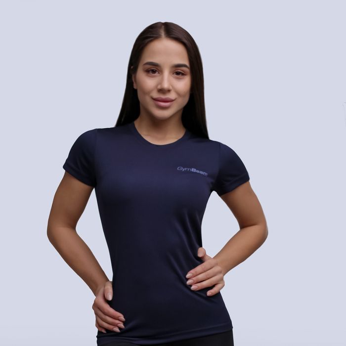 Γυναικείο T-shirt TRN Navy - GymBeam