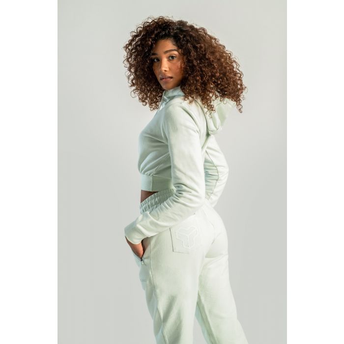 Γυναικείο Cropped Hoodie Moon Grey - STRIX S