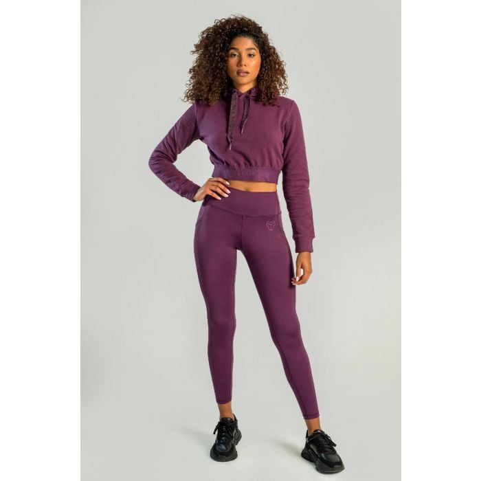 Γυναικείο Cropped Essential Plum - STRIX S