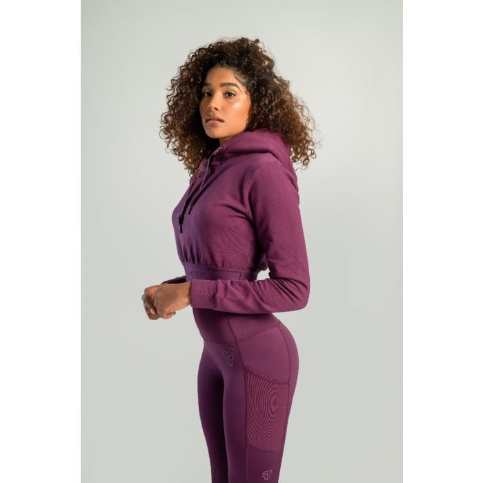 Γυναικείο Cropped Essential Plum - STRIX S