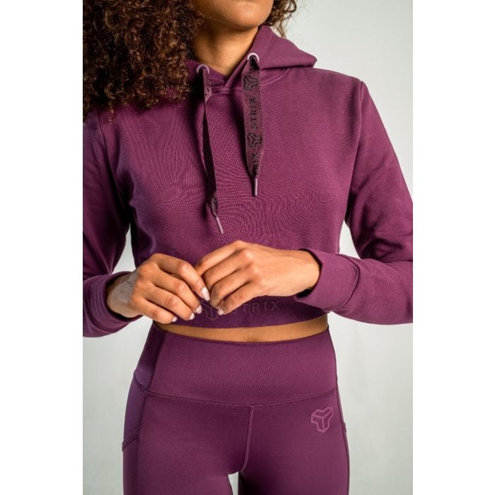 Γυναικείο Cropped Essential Plum - STRIX S