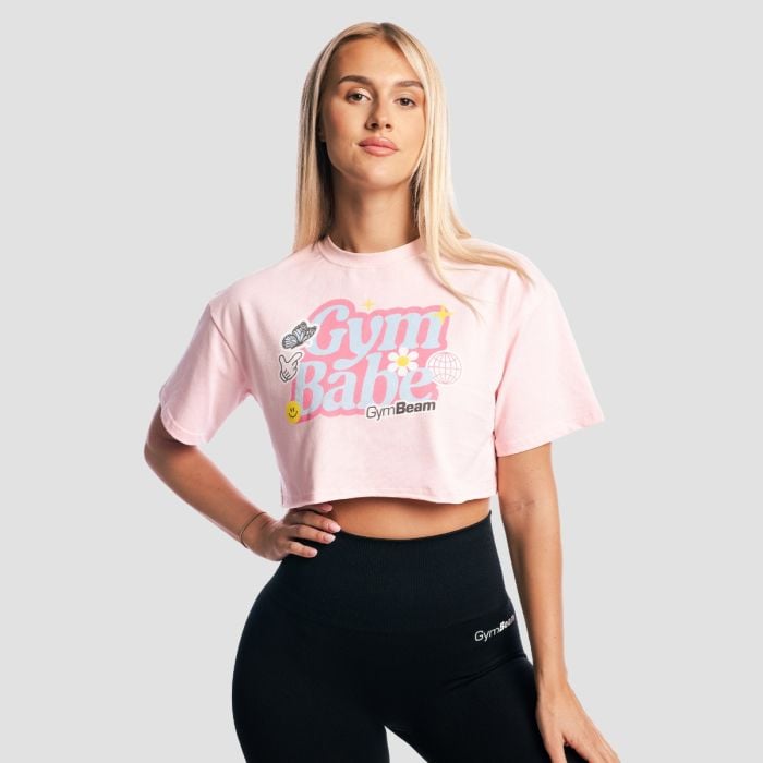 Γυναικείο Μπλουζάκι GymBabe Cherrybloom - GymBeam S