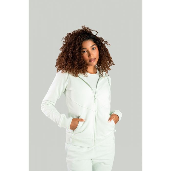 Γυναικείο Φούτερ Nova με Κουκούλα και Φερμουάρ Moon Γκρι - STRIX S