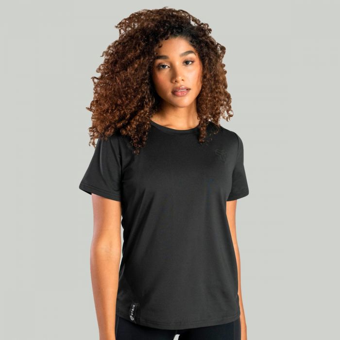 Γυναικεία Κοντομάνικη Μπλούζα Ultimate Μαύρη - STRIX