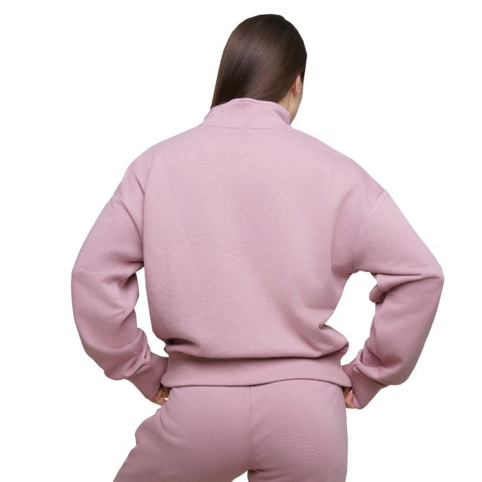 Γυναικείο Jumper Agile 1/2 Zip Woodrose - GymBeam XL