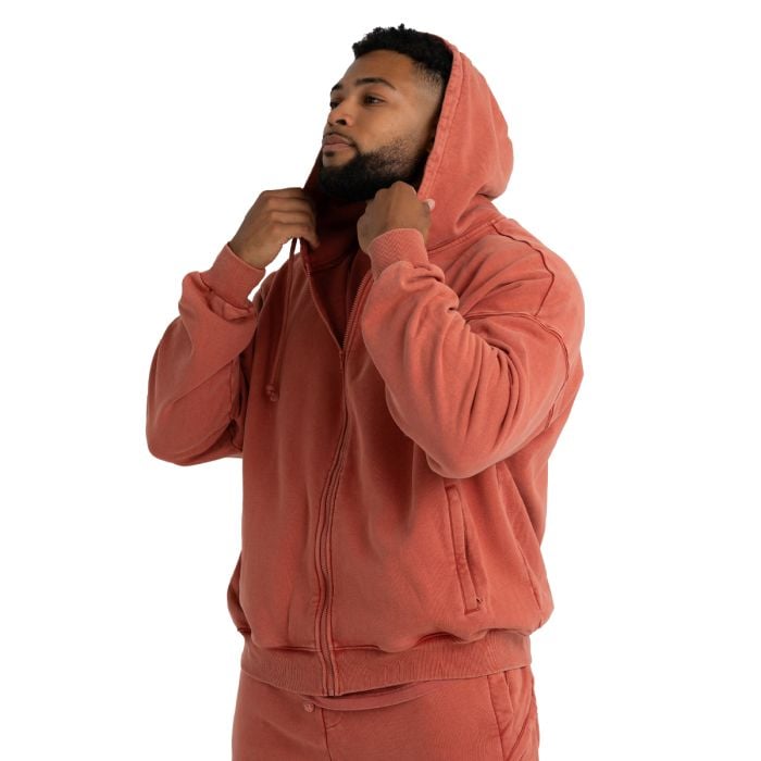 Ζακέτα με κουκούλα Washed Terra - STRIX L