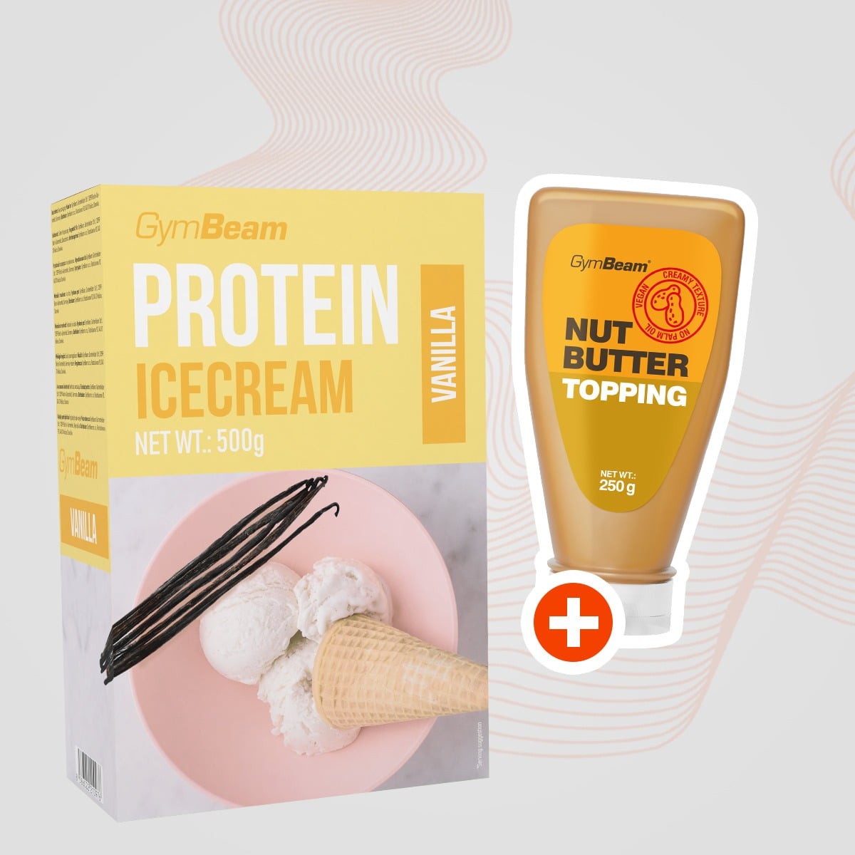 Παγωτό Πρωτεΐνης 500 g - GymBeam + ΔΩΡΟ