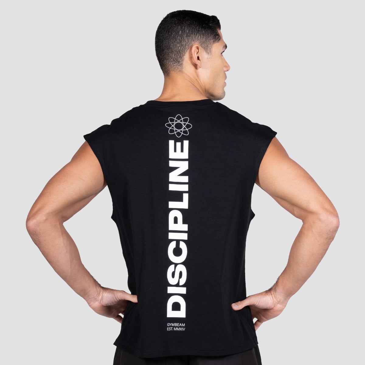 Discipline Tanktop Black - GymBeam