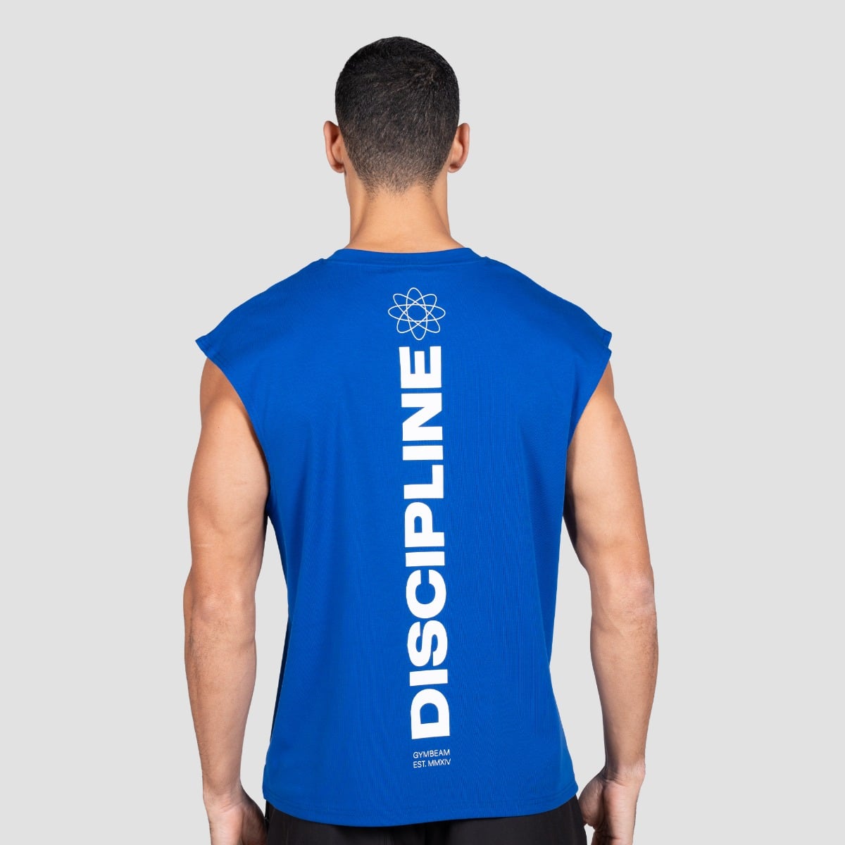 Discipline Tanktop Blue - GymBeam