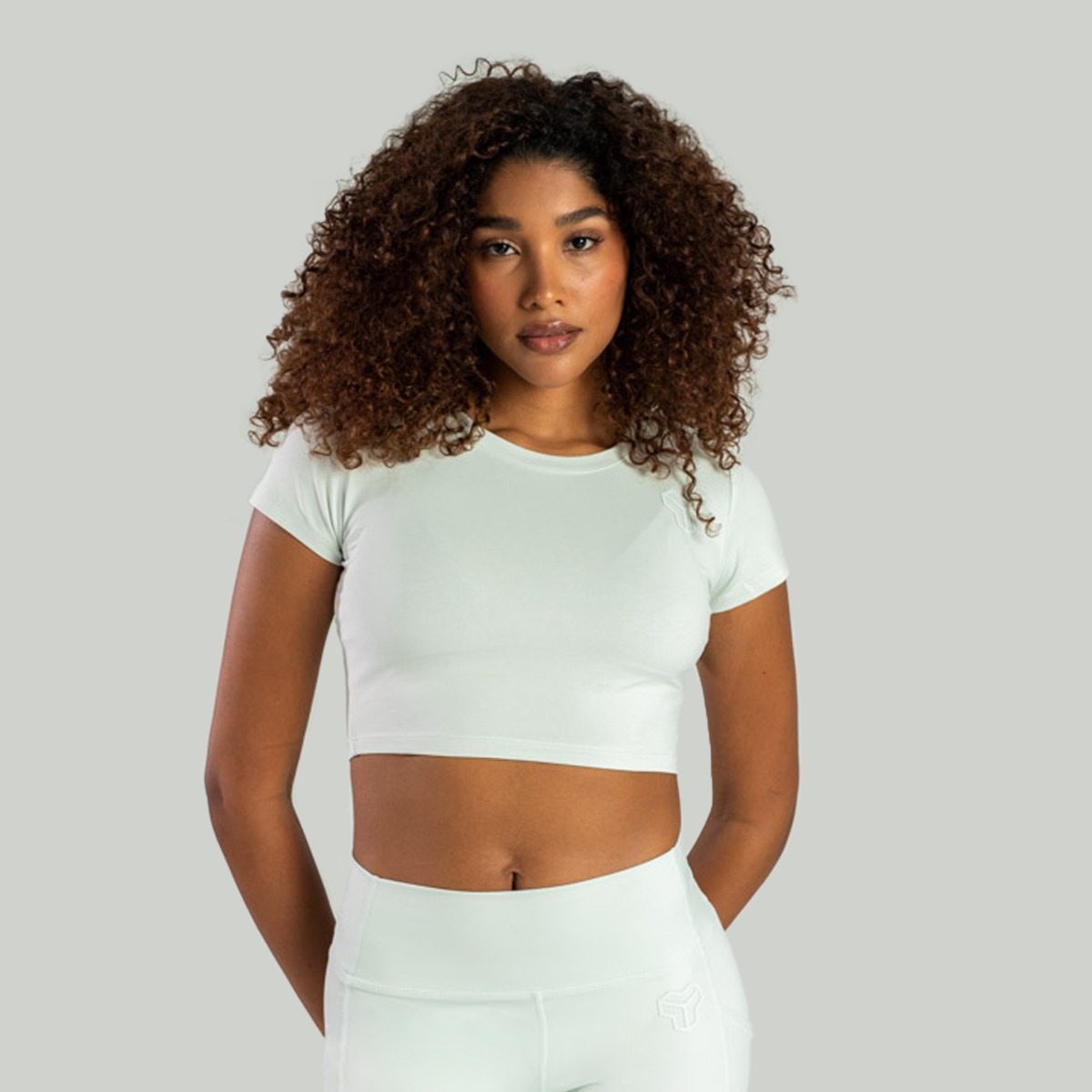 Γυναικείο Crop Top Essential Moon Grey - STRIX