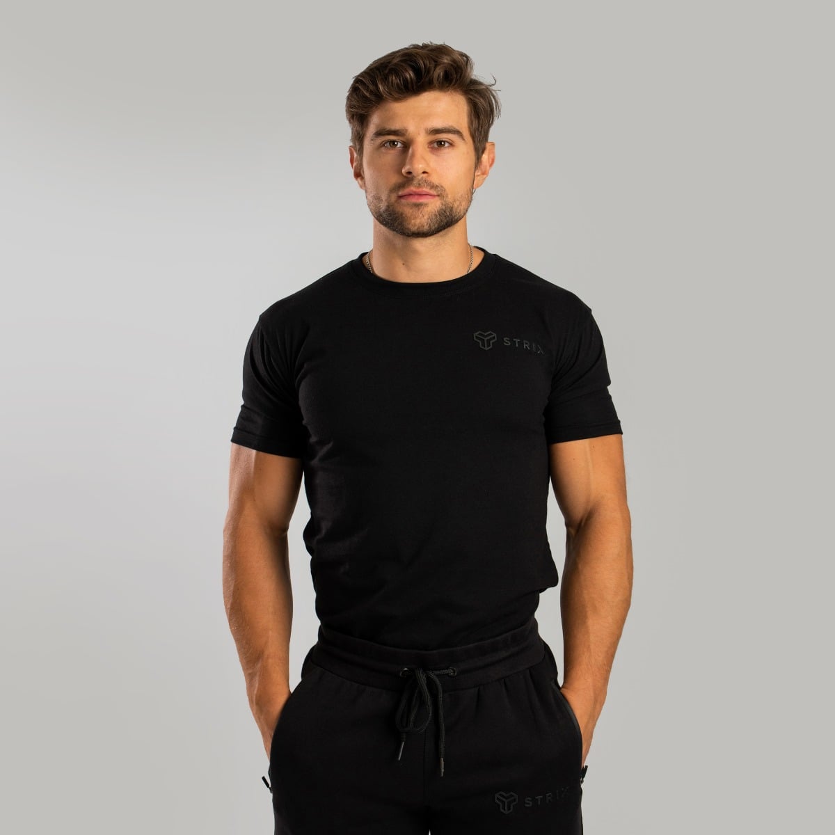 Ανδρικό T-Shirt Essential Black – STRIX