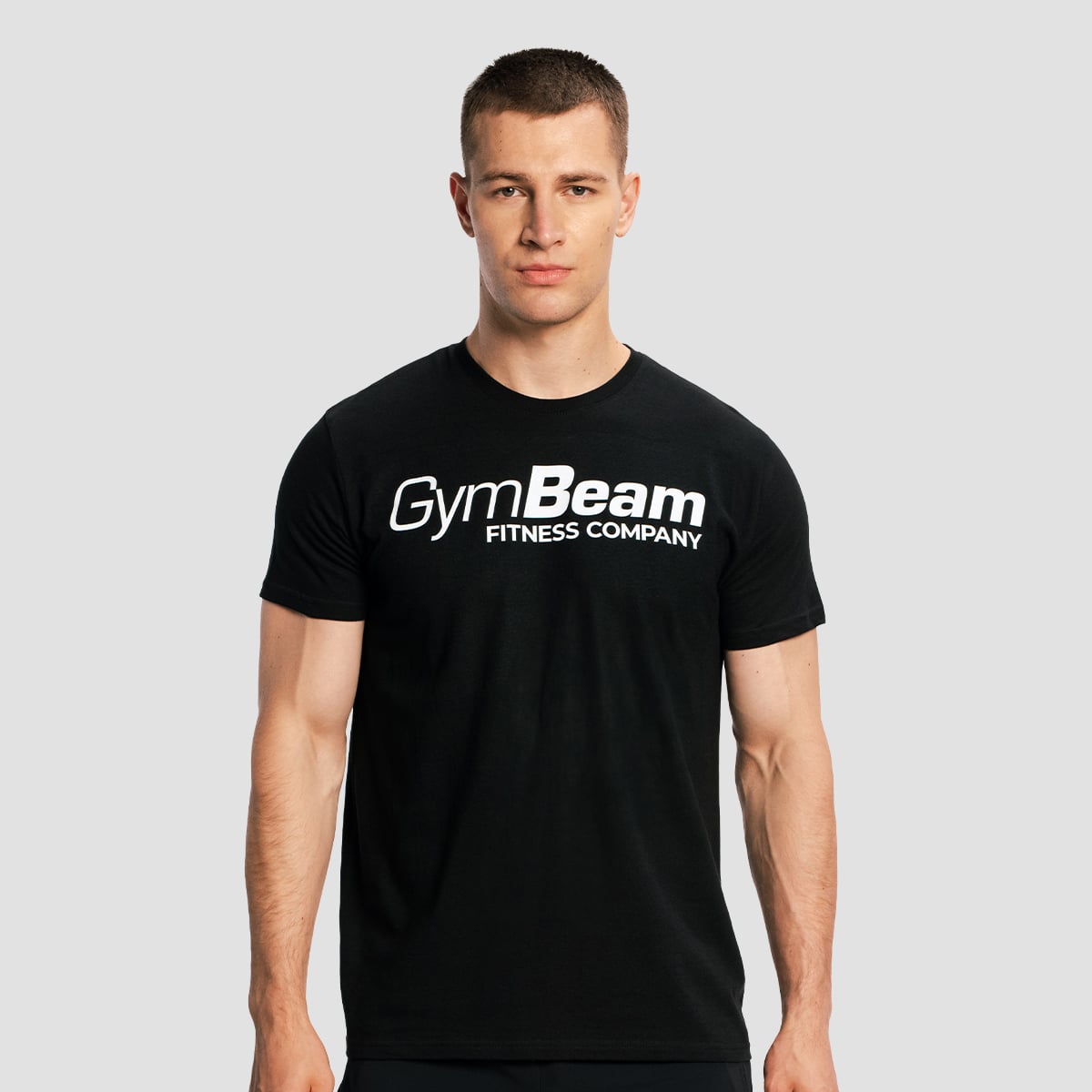 Fitness T-Shirt Black - GymBeam