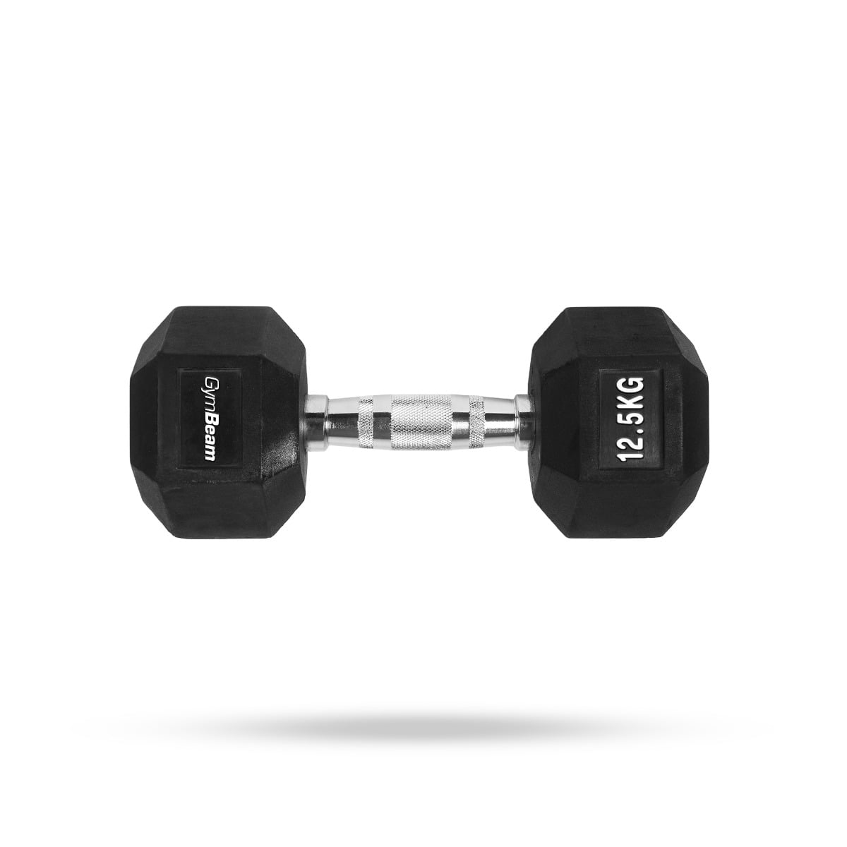 Hexagonal Dumbbell  white - GymBeam
