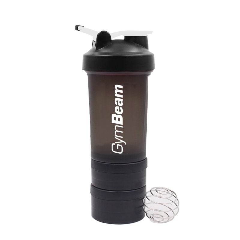 Σέικερ Multi-Storage Blend Black White 600 ml - GymBeam