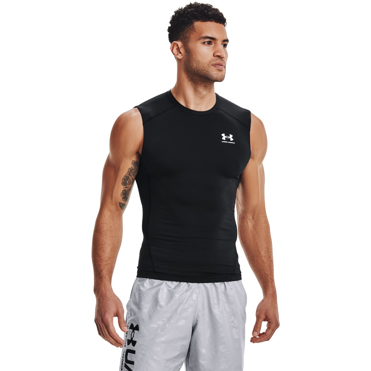 Under Armour Μπλούζα συμπίεσης HG Armor SL Black S