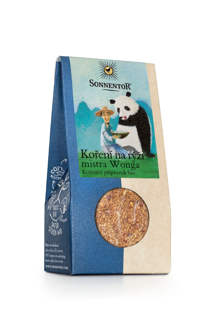ΒΙΟ Μείγμα Μπαχαρικών για Ρύζι Mr.Wong‘s 40 g - Sonnentor